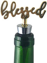 Load image into Gallery viewer, Cork Screw & Stopper "Blessed"