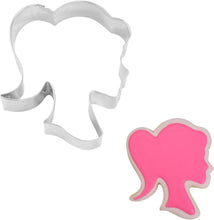 Load image into Gallery viewer, DOLL HEAD COOKIE CUTTER (3.5″)