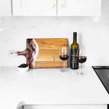 Load image into Gallery viewer, ACB-1020-MLT Large Acacia Cheese Boards - Merlot