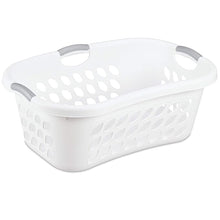 Load image into Gallery viewer, White Laundry Basket - Hip Hugger
