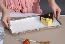 Load image into Gallery viewer, CER-2432-W Pampa Bay Medium Rectangular Tray