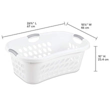 Load image into Gallery viewer, White Laundry Basket - Hip Hugger