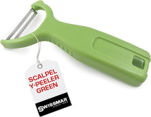 Load image into Gallery viewer, Y-Peeler, Scalpel Blade, Green