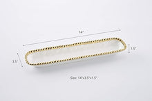 Load image into Gallery viewer, Pampa Bay Porcelain Cracker Tray CER-1150-WG