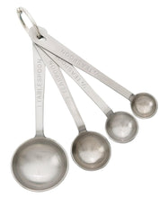 Load image into Gallery viewer, MEASURING SPOONS SS SET/4