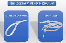 Load image into Gallery viewer, CABLE TIES NATURAL 100/PK - 14"