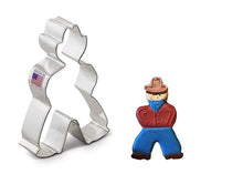 Load image into Gallery viewer, 4.25" Cowboy Cookie Cutter