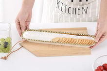 Load image into Gallery viewer, Pampa Bay Porcelain Cracker Tray CER-1150-WG