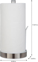 Load image into Gallery viewer, Delux SS. Paper Towel Holder With Extreme Tension Grip - White