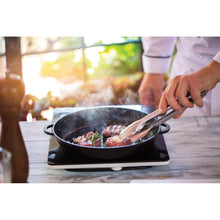 Load image into Gallery viewer, HIC Kitchen Spring Locking Kitchen Cooking Serving Tong, 10in