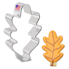 Load image into Gallery viewer, 4.25" Oak Leaf Cookie Cutter