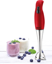 Load image into Gallery viewer, COUCHB2002R COURANT 200W HAND BLENDER RED/STAINLESS