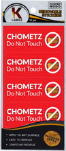 Load image into Gallery viewer, Kosher Cook 06602 Chometz Stickers