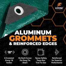 Load image into Gallery viewer, TARPAULIN-HD 10 mil GREEN- 10 FTx 20 FT