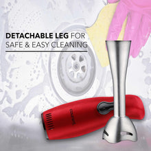 Load image into Gallery viewer, COUCHB2002R COURANT 200W HAND BLENDER RED/STAINLESS