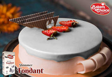 Load image into Gallery viewer, Fondant Silver Shimmer