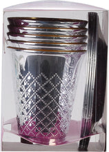 Load image into Gallery viewer, KIDDUSH CUPS DIAMOND 5PK KEDEM