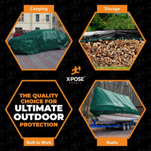 Load image into Gallery viewer, TARPAULIN-HD 10 mil GREEN- 10 FTx 20 FT