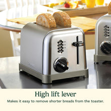 Load image into Gallery viewer, Cuisinart 2-SL METAL CLASSIC TOASTER