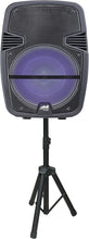 Load image into Gallery viewer, SOUNDPRO TWS 15" W/DISCO LIGHTS W/STAND