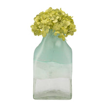 Load image into Gallery viewer, 14710-05 Glass 13" Bottle Vase, Aqua Haze
