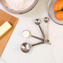 Load image into Gallery viewer, MEASURING SPOONS SS SET/4