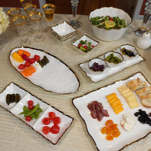 Load image into Gallery viewer, 20495 Regency Gold Square Snack Bowls 5.5in