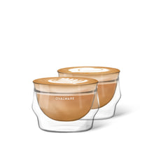 Load image into Gallery viewer, Latte Master Glass - 250ml/8.5oz (Set of 2)