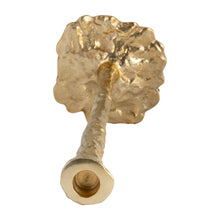 Load image into Gallery viewer, 18187-01 Metal, 11" Forged Taper Candleholder, Gold Set Of 2