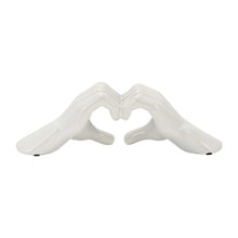 Load image into Gallery viewer, 15688-03 5" HAND-HEART, WHITE
