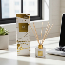 Load image into Gallery viewer, TAJ Designs White Marble Diffuser White Tea Bliss