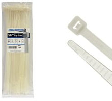 Load image into Gallery viewer, CABLE TIES NATURAL 100/PK - 14"