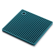Load image into Gallery viewer, Mrs. Anderson's Baking Honeycomb Trivet, Turquoise Blue