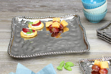 Load image into Gallery viewer, Pampa Bay Silver Square Platter CER-1400