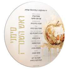 Load image into Gallery viewer, RH-SC-PB Rosh Hashana - Simanim Card - Painted Batya