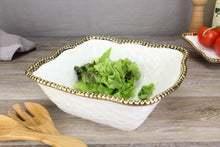 Load image into Gallery viewer, CER-2253-WG Pampa Bay Large Square Salad Bowl