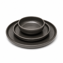 Load image into Gallery viewer, Thunder Black Dinnerware Service for 4
