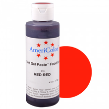 Load image into Gallery viewer, Soft Gel Paste Food Color 4.5 Ounce Red Red
