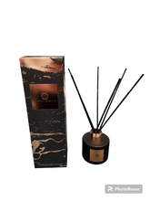 Load image into Gallery viewer, TAJ Designs Grey Marble Diffuser Mango Mandarin