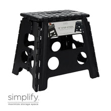 Load image into Gallery viewer, Folding Step Stool Basic Dots 13 IN.