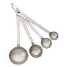Load image into Gallery viewer, MEASURING SPOONS SS SET/4