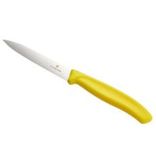 Load image into Gallery viewer, Victorinox 4 Inch Serrated Knife Pointy All Color