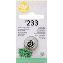 Load image into Gallery viewer, Wilton Multi-Opening Cake Decorating Tip 233