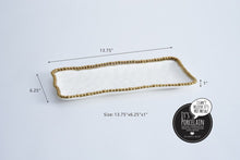 Load image into Gallery viewer, CER-2432-WG Pampa Bay Medium Rectangular Tray CER-2432-WG