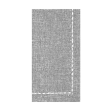 Load image into Gallery viewer, Hemstitch Napkin Set Of 4 Grey