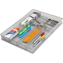 Load image into Gallery viewer, 6-part In-drawer Organizer/tray Mesh Large (16 By 11-1/4 By 2 Inches) #1132