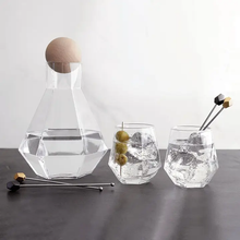 Load image into Gallery viewer, L1558 Geometric Decanter
