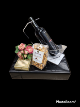 Load image into Gallery viewer, MM13 Lucite Wine Bottle Holder Mishloach Monos