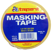 Load image into Gallery viewer, MASKING TAPE-1.5" x 60 yds