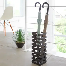 Load image into Gallery viewer, 2363 Brick Umbrella Stand - Steel - Square Black